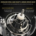 thumbnail image 4 of FlyFlise 17+1BB Spinning Reel 4.8:1 avec Poignée Gauche et Droite Interchangeable, 4 of 8