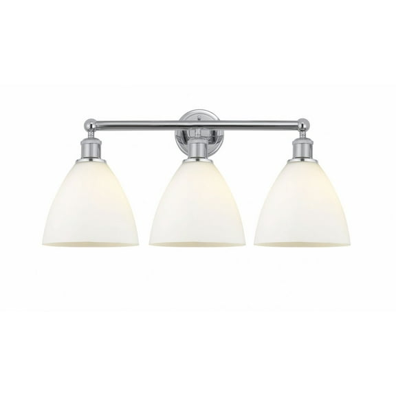 Innovations Lighting - Bristol Glass - 3 Light Bath Vanity In Industrial