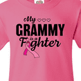 thumbnail image 4 of Inktastic Breast Cancer Awareness My Grammy is a Fighter Youth T-Shirt, 4 of 5