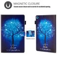 thumbnail image 5 of For Samsung Galaxy Tab A 10.1 Case 2019, SM-T510 2019 Tablet Case, Flip Leather Multi- Viewing Angles Stand Case, Soft Back Cover for Samsung Galaxy Tab A 10.1 inch Tablet , Shine Tree, 5 of 8