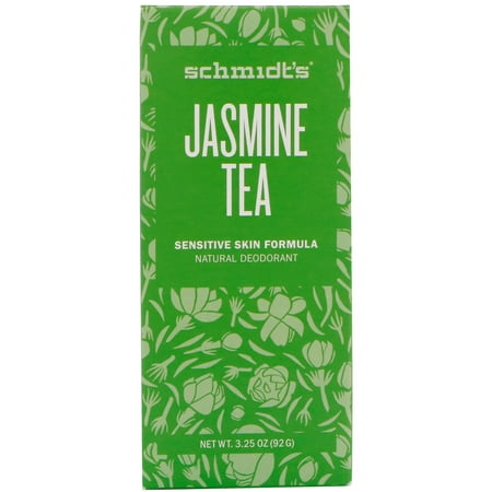 Schmidt's Naturals Deodorant Sensitive Skin Formula Jasmine Tea 3.25oz, 1 (Best Natural Deodorant For Sensitive Skin)