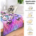 thumbnail image 6 of Cute Unicorn Blanket Super Soft Warm Flannel Throw Blankets for Sofa Couch Bed Girls Kids Baby Adult All Season Gifts 50"x40", 6 of 6