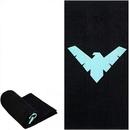 DC Comics Batman Nightwing Cotton Beach Towel, 28" x 58"
