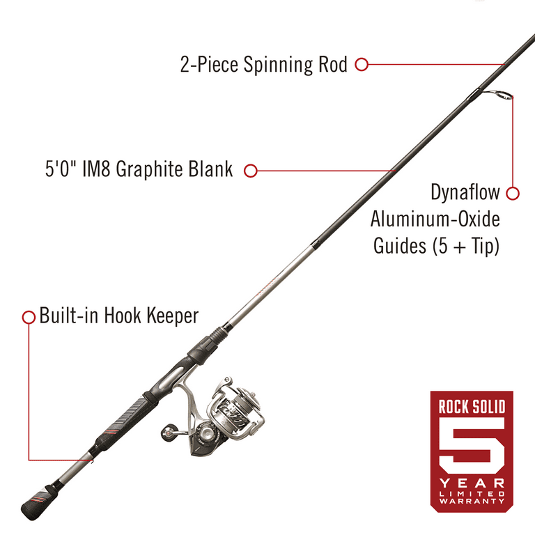 Quantum Throttle Spinning Rod and Reel Combo