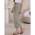 thumbnail image 4 of DARING DIVA Women's High Waisted Wide Leg Casual Pants X-Small Black, 4 of 6