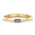 thumbnail image 1 of East-West Stackable Baguette Ring in 10K Yellow Gold, 1 of 3