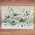 thumbnail image 5 of Ambesonne Sage Green Jigsaw Puzzle, Modern Farmhouse Leafy, Heirloom-Quality Fun Activity for Family Durable Cardboard, 1000 pcs, Off White Cadet Blue, 5 of 5