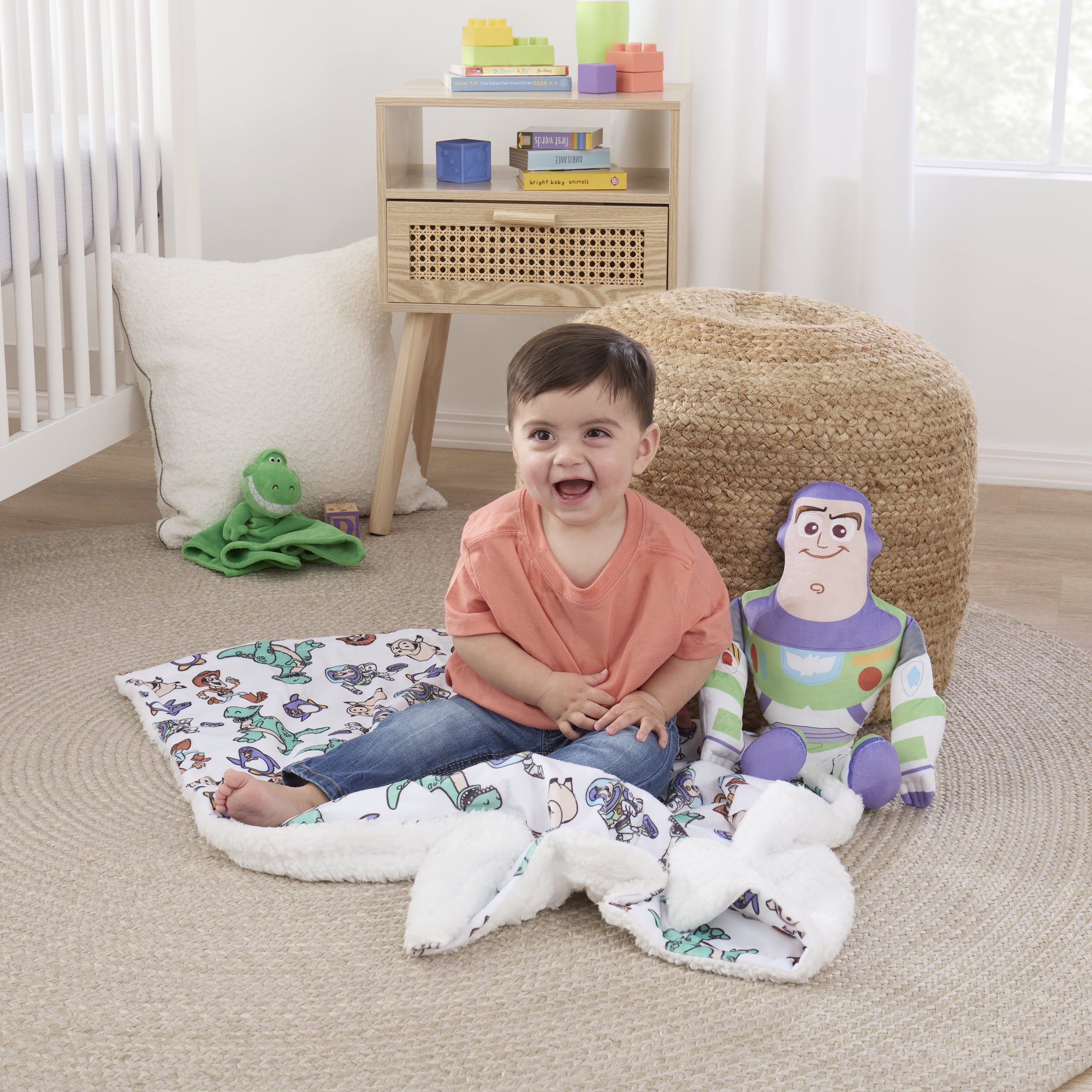 NoJo Disney Toy Story Play All Day Buzz Lightyear Plush Character