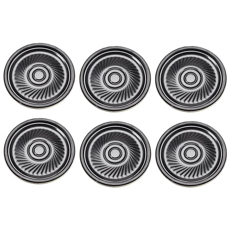 0.5W 8 Ohm Micro Internal Speaker Magnet Loudspeaker 40mm Dia 6PCS
