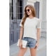 thumbnail image 5 of Camisetas de Corta con Encaje para Mujer, Estilo Ejecutivo, Color , Talla XL, 5 of 9