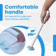 thumbnail image 5 of WizardFlush Toilet Brush - Disposable Toilet Bowl-Cleaner for Bathroom - Scrub Brush for Toilet - Space Saving for Storage - Deep Cleaning Wand - Easy to Assemble$$Home Decor, Kitchen, & Other, 5 of 8
