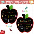 thumbnail image 2 of WaaHome  First Day and Last Day of School Chalkboard Signs 10"x11" Double Sided lst Day of School Chalkboard Sign Back to School Photo Prop Sign Gifts for Kindergarten Preschool, 2 of 7