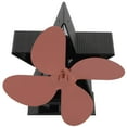 thumbnail image 1 of Wood Stove Fan, Fireplace Heat Fan, Fireplace Fan, High Temperature Resistance Stove Fan, for Heat Distribution Home Durable Improve the Hot Air Circulation, 1 of 8
