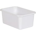 thumbnail image 2 of Teacher Created Resources TCR20399-6 Bac de Rangement en Plastique, Blanc - Petit - Lot de 6, 2 of 2