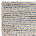 thumbnail image 2 of SAFAVIEH Cape Cod Andrina Braided Striped Jute Area Rug, 6' x 9', Natural/Blue, 2 of 4