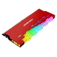 thumbnail image 4 of COOLMOON RA-2 Dragon Armor Radiador memoria 5V ARGB Divine Light Sync Symphony Memory Vest Carcasa luminosa (rojo), 4 of 9