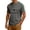 Dark Gray, variant on Men's Hello Darkness My Old Friend Crew Neck Short Sleeve Graphic T Shirt