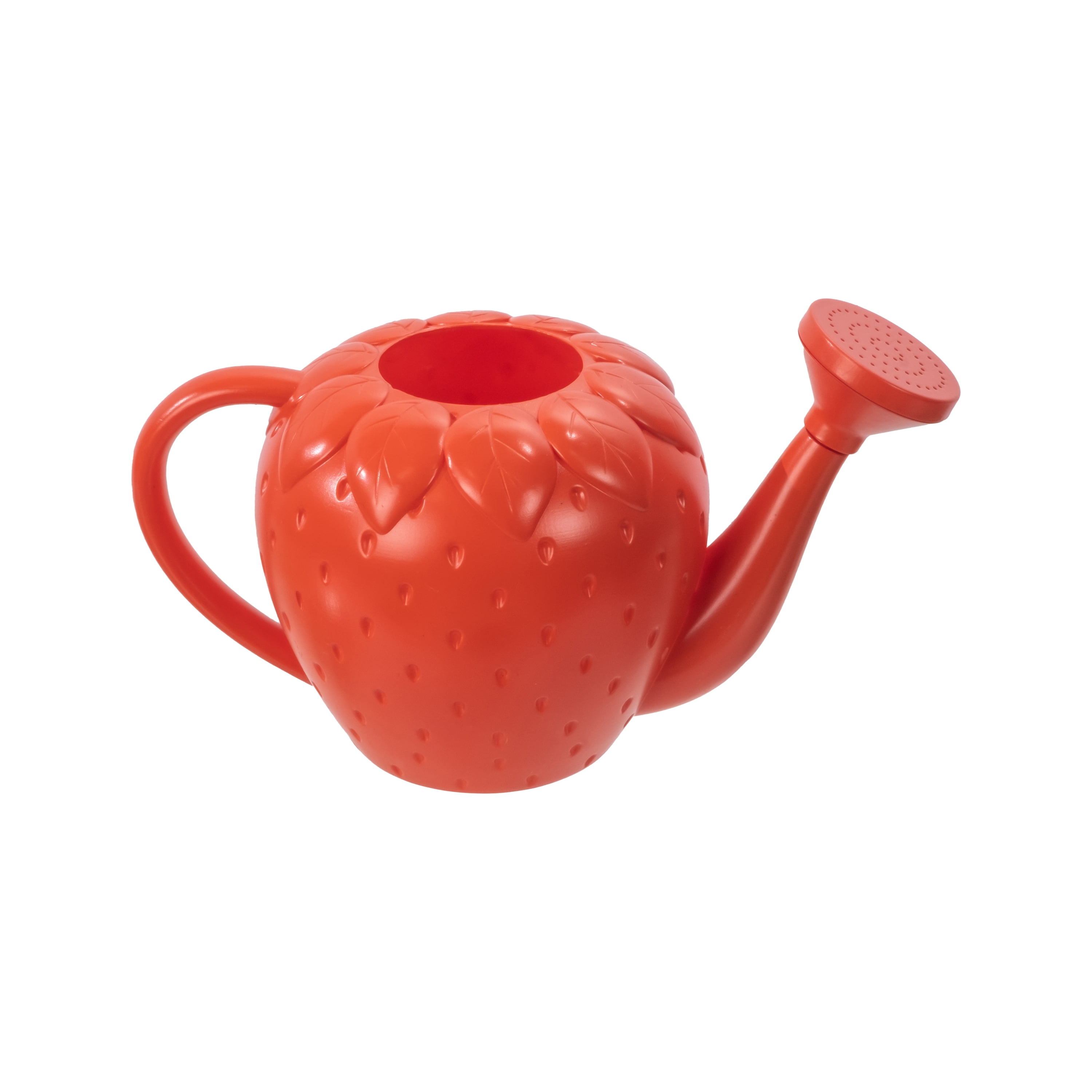 Expert Gardener Kids Watering Can, Pink Strawberry, 0.37 gal, Durable Plastic