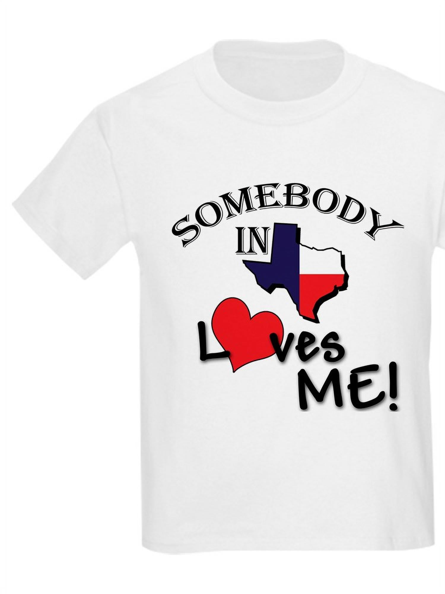 1587853154 CafePress Great Texas T Shirt Kids Light T-Shirt 