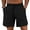 Black, variant on Iceglad Mens Athletic Shorts Elastic Drawstring 7in Inseam Stretch Waffle Running Gym Khaki M
