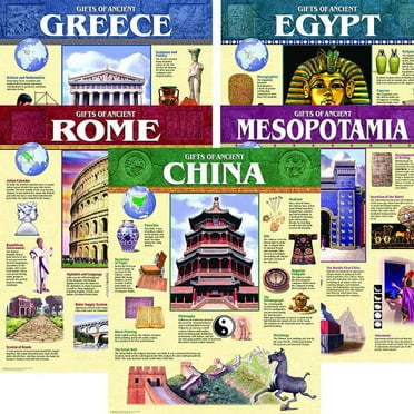 Creative Teaching Press ANCIENT CIVILIZATION CHART PACK