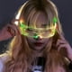 thumbnail image 3 of Gafas luminosas de neón LED para fiesta de disfraces, decoración de fiesta, DJ, Club, accesorios de rendimiento, cambio de Color, 3 of 5