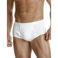 thumbnail image 2 of Harbor Bay by DXL Big and Tall Men's Briefs, White, XL, Pack of 3, 2 of 6