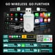 thumbnail image 2 of Adaptador inalámbrico CarPlay y Android Auto OTTOCAST Mini 2025 Blanco, 2 of 9