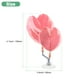 thumbnail image 3 of Uxcell 1-Pack Pad de Hoja de Pez Betta, Pad de Hoja de Planta de Hamaca, Cama de Descanso para Peces para Decoraciones de Tanque de Peces [Rosa, en Forma de Corazón], 3 of 7
