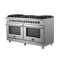 thumbnail image 4 of Forno Massimo 60-Inch Freestanding Dual Fuel Range, 10 Burners, Double Convection Ovens, 4 of 7