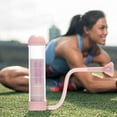 thumbnail image 1 of Dispositivo de ejercicios respiratorios para pulmones más fuertes, entrenador respiratorio compacto Rosa, 1 of 8