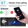 thumbnail image 3 of Car Radio 1 Din Stereo MP5 Player Bluetooth FM USB Autoradio 4.1 Inch Support Rear View Mirrolink St, 3 of 5