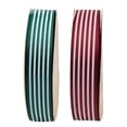 thumbnail image 1 of 2 Rolls Ribbon Polyester Grosgrain Striped Decorative Ribbon, 48 Yard", for Crafts, Gift Wrapping, 1 of 7