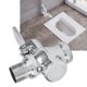 thumbnail image 1 of Válvula de descarga de urinario para baños públicos de acero inoxidable con diseño de ahorro de agua de alta calidad y accionamiento con el pie, 1 of 8