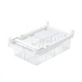 thumbnail image 1 of QPENWEI Bacs de Rangement pour Tiroir de Réfrigérateur, Pull Out avec Poignée, Boîte de Organiseur pour Support D'étagère de Frigo, Récipient Transparent pour Oufs et Fruits, 1 of 5