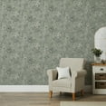thumbnail image 2 of Fine Decor Hedgerow Green Floral Trails Wallpaper, 2 of 4