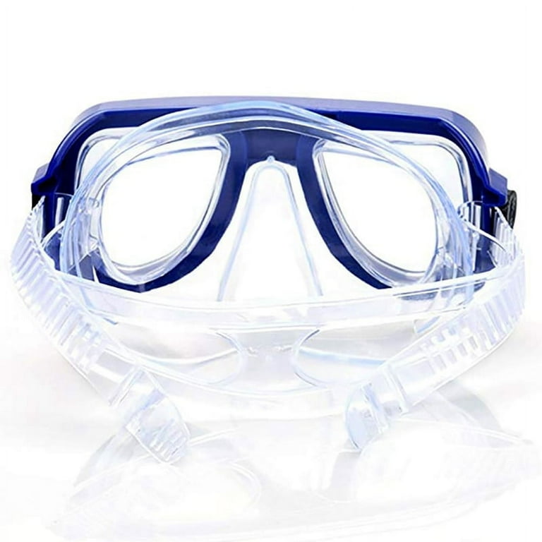 Kids Swim Mask, Swimming Goggles with Nose Cover, Snorkel Gear