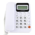 thumbnail image 1 of Teléfono Con Cable, Teléfono ABS Gy T2020cid Con Pantalla de Identificación de Llamadas con Altavoz, Interfaz dual Y Diseño de Calculador, Verificado de Registros de de de, 1 of 7