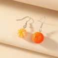 thumbnail image 1 of Pendientes divertidos y sencillos, creativos y modernos de acrílico, con hojas de nicho distintivas, colgantes de frutas, ganchos para la oreja, joyería para la oreja, estilo versátil, 1 of 6