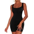 thumbnail image 5 of Tuphregyow Women's Solid Color Yoga Jumpsuit Comfortable Romper for Casual and Sports, Summer Beachwear Athletic Workout Women Slim Jumpsuit Black S, 5 of 5