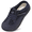 Blue, variant on Womens Wide Slippers Comfy Memory Foam House Shoes Non slip Fuzzy Lined Mules