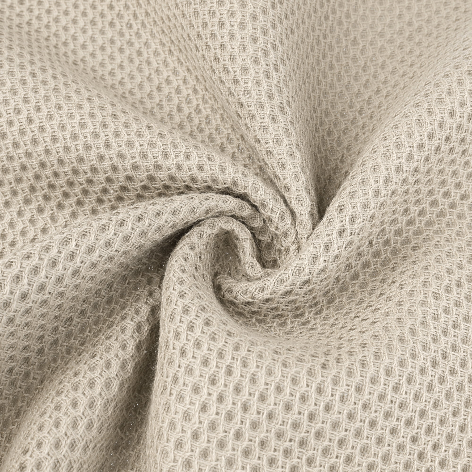 Unique Bargains Cotton Cleaning Cloth 6 Pack Cleaning Rag Solid Soft Kitchen Towels Khaki 14" x 28"