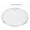 thumbnail image 4 of Garosa Multipurpose Stainless Steel Baking Wire Mesh Grill BBQ Net Mesh Barbecue Steaming Rack Fryer Accessories, 4 of 8