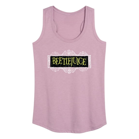 Beetlejuice - Beetlejuice Logo - Women's Racerback Tank