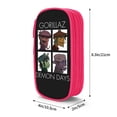 thumbnail image 3 of Gorillaz Pencil Case Durable Pen Carrying Case Lightweight Pencil Bag Pouch Box Organizer Pencase Pink, 3 of 8