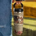 thumbnail image 6 of 30oz Horse Tumbler Cup with Handle, 30 OZ Christ Christian Horse Travel Coffee Mug Water Bottle Stainless Steel Vacuum Insulated, Horse Decor Stuff Gifts for Women Girls Horse Accessories, 6 of 6