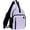Purple, variant on Mosiso Sling Backpack for Women Men, Chest Crossbody Shoulder Bag with USB Charging Port for Travel Hiking Walking Biking Cycling, Purple