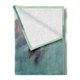 thumbnail image 2 of Clouds Soft Flannel Fleece Throw Blanket, Hills in the Large Cumulus Clouds View Mountains Tranquility Nature Theme, Cozy Plush for Indoor and Outdoor Use, 70" x 90", Blue Brown, by Ambesonne, 2 of 5