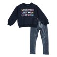 thumbnail image 1 of Conjunto de 2 Piezas Chicco Sudadera Leggin Color Azul Marino Multicolor 128, 1 of 4