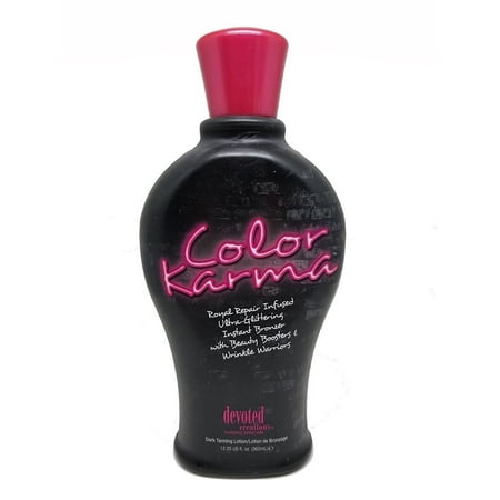 Devoted Creations Color Karma Instant DHA Free Bronzer Tanning Lotion 12.25 (Best Tanning Lotion For Eczema)